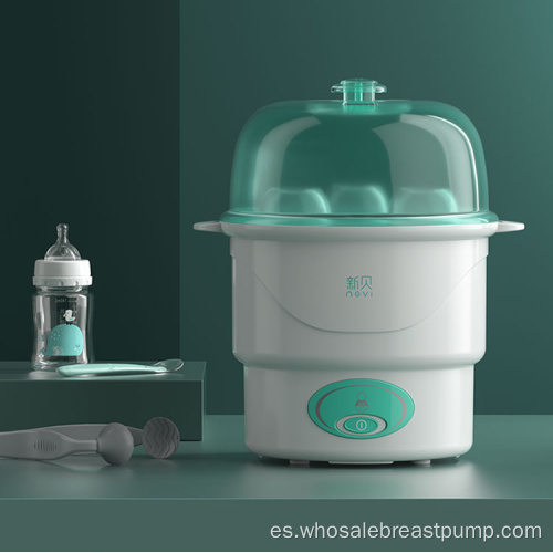 Esterilizador automático de biberones a vapor para bebés grandes de cuerpo recto